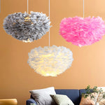 Feather Chandelier