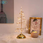 Christmas Fire Tree LED Table Lamp