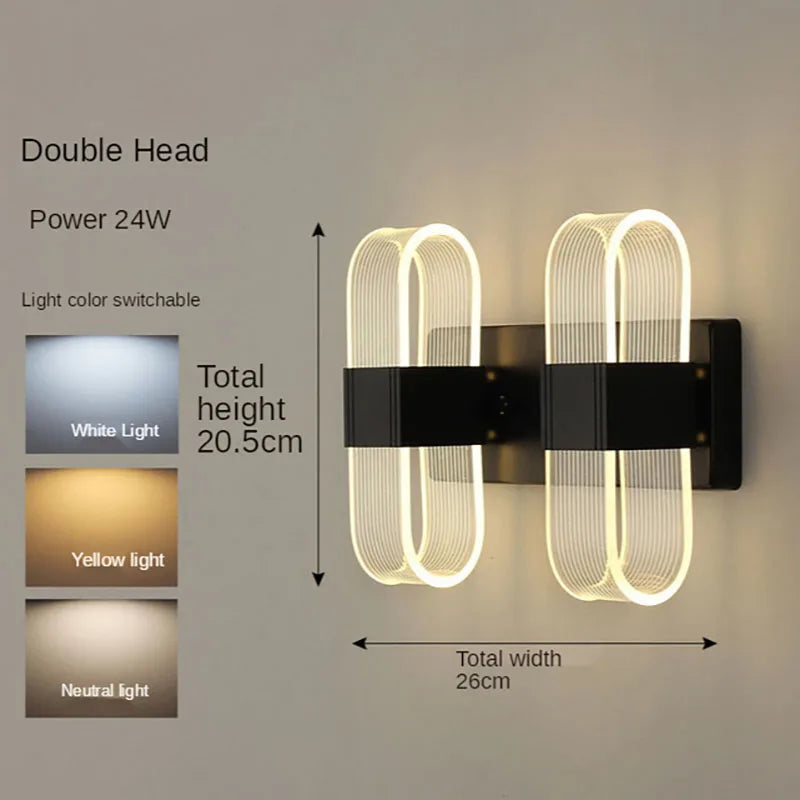 Indoor Acrylic Wall Lamp