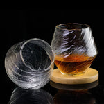 Japanese Handmade Hammered Whiskey Glass