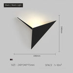 3W Aluminum Triangle Wall Lamp