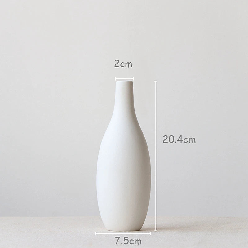 White Ceramic Vase