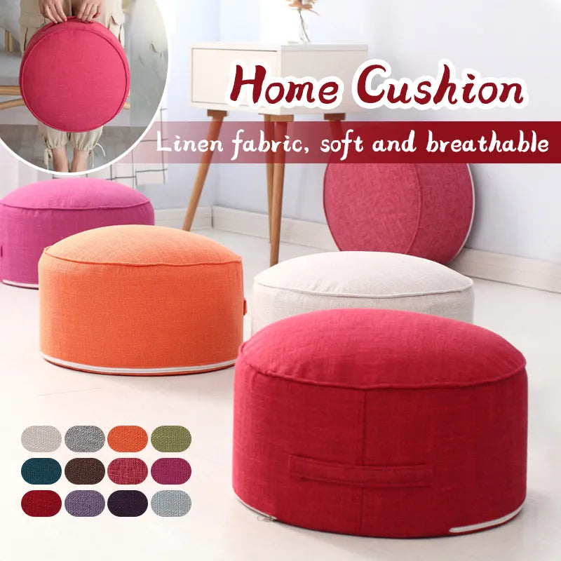 Tea Ceremony Floor Poufs With Fillings