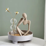 Modern Art Thinker Statue Resin Sculpture