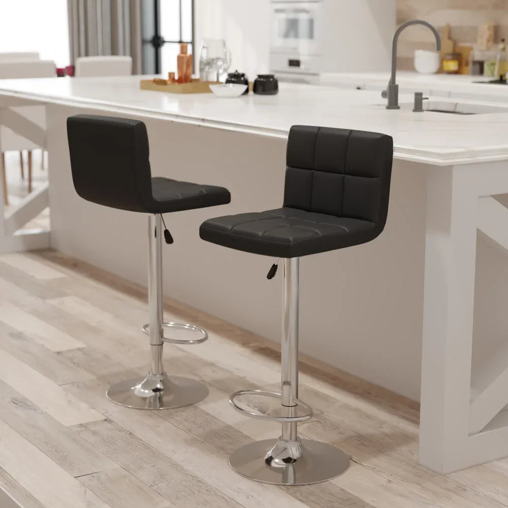 Adjustable Swivel Barstool