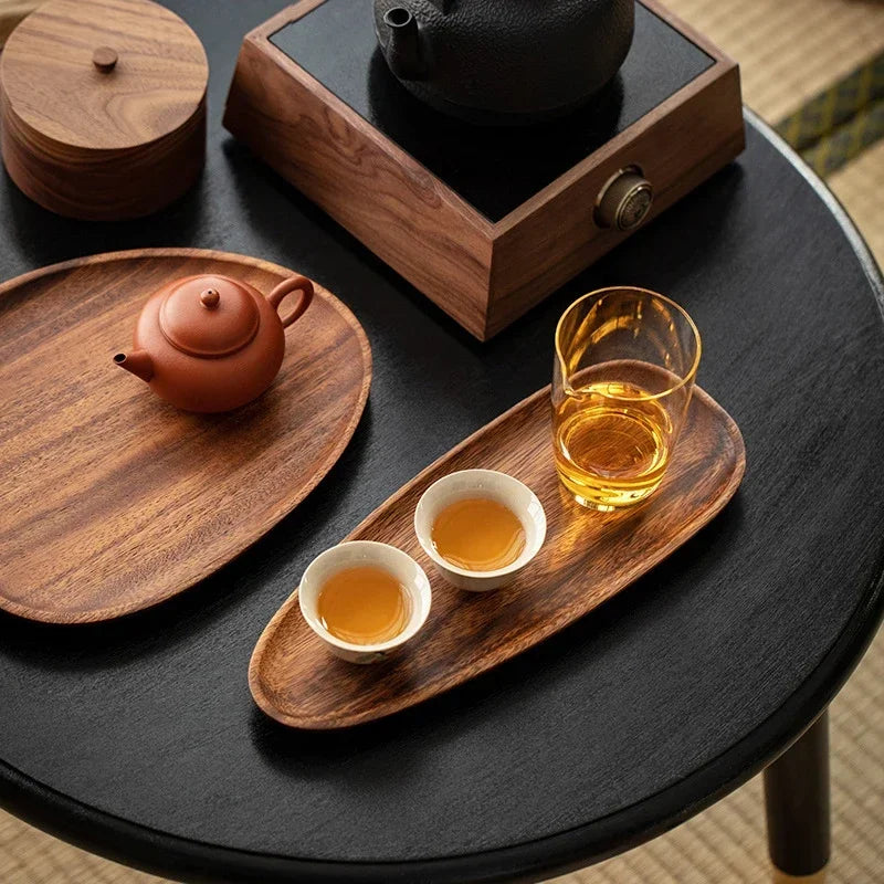 Whole Wood Irregular Tableware Set