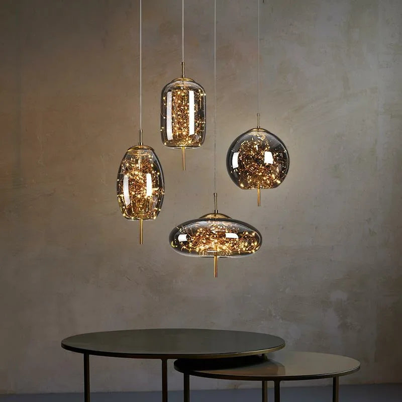 Full Of Star Luxury Long Line Pendant Light