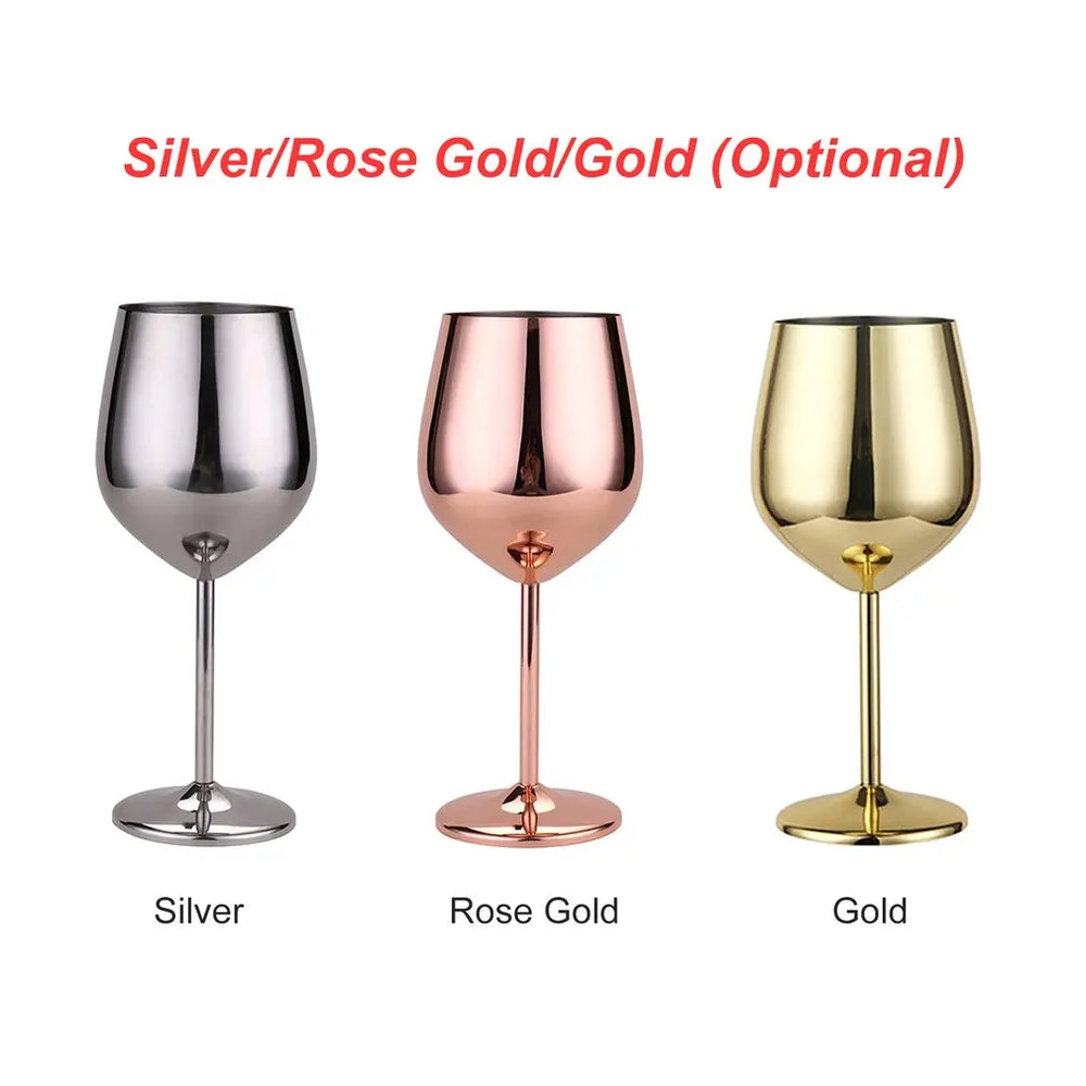 500ml Stainless Steel Wine Glass