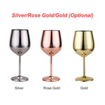 500ml Stainless Steel Wine Glass