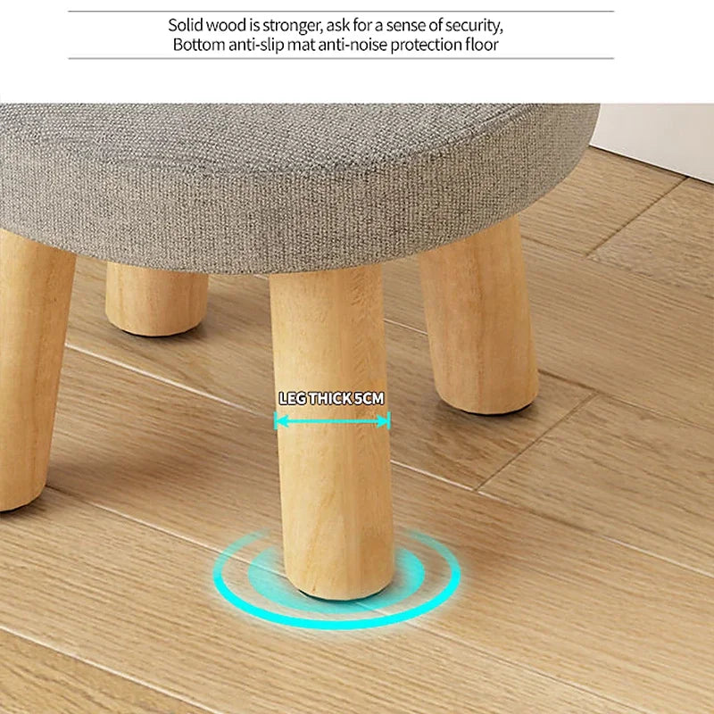 Hallway Pouf Footstool