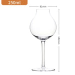 2PCS Professional Crystal Wine Glasses