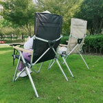 Outdoor Folding Chair Three-Speed Adjustable Long Back Chair