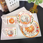 Tarot Star Theme Dinner Set