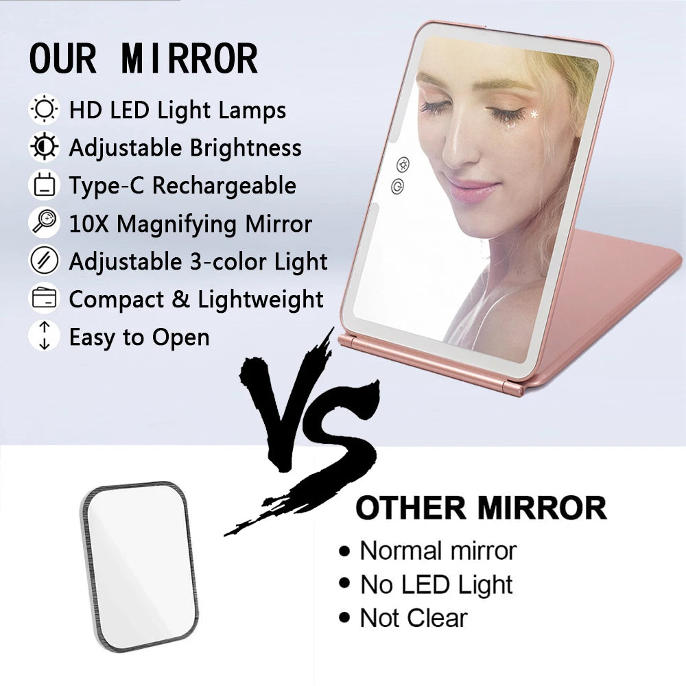 Hollywood Style LED Vanity Makeup Mirror with Light Bulb